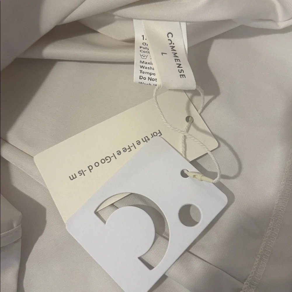 Commense Cream Maxi Dress with Spaghetti Straps - Picture 6 of 8